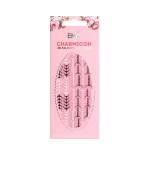 Наклейки для ногтей E.MI Charmicon 3D Silicone Stickers  (Лунулы № 32 черные/белые)