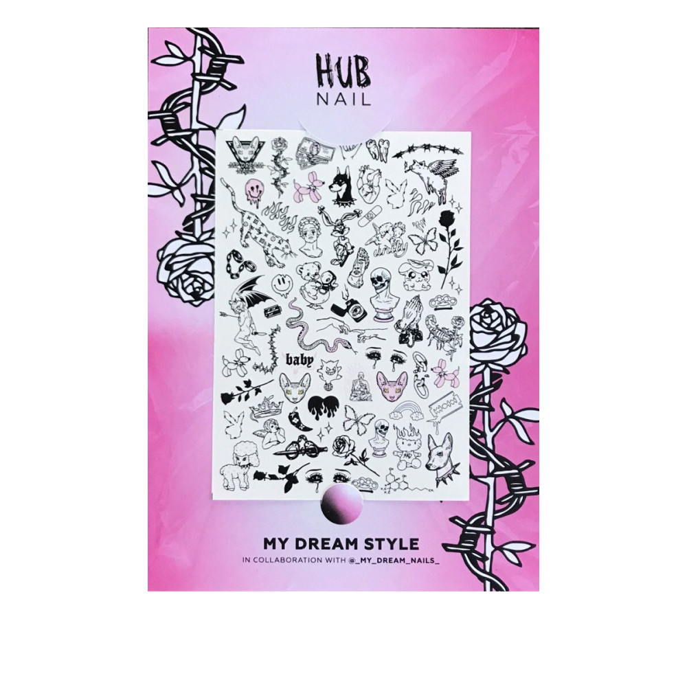 Слайдер-дизайн HUB-nail s (My Dream Style)