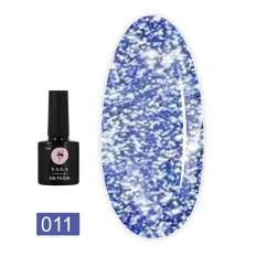 Гель-лак Saga Fiery gel світловідбивний 9/10мл (011)