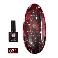 Гель-лак Saga Fiery gel світловідбивний 9/10мл (031 )