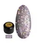 Гель для дизайна Saga Opal glitter 8 мл (баночка) (01)