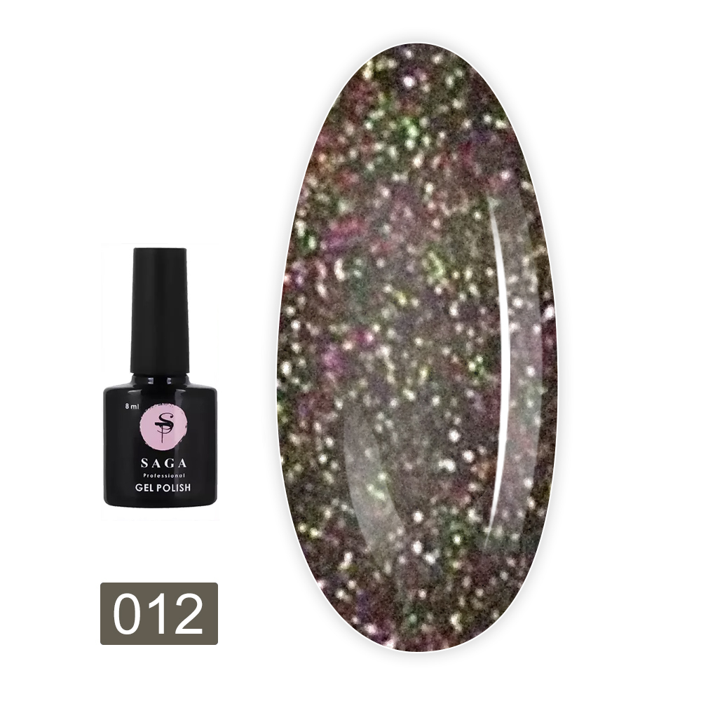 Гель лак Saga Cat Chameleon светоотражающий 8 мл (12)