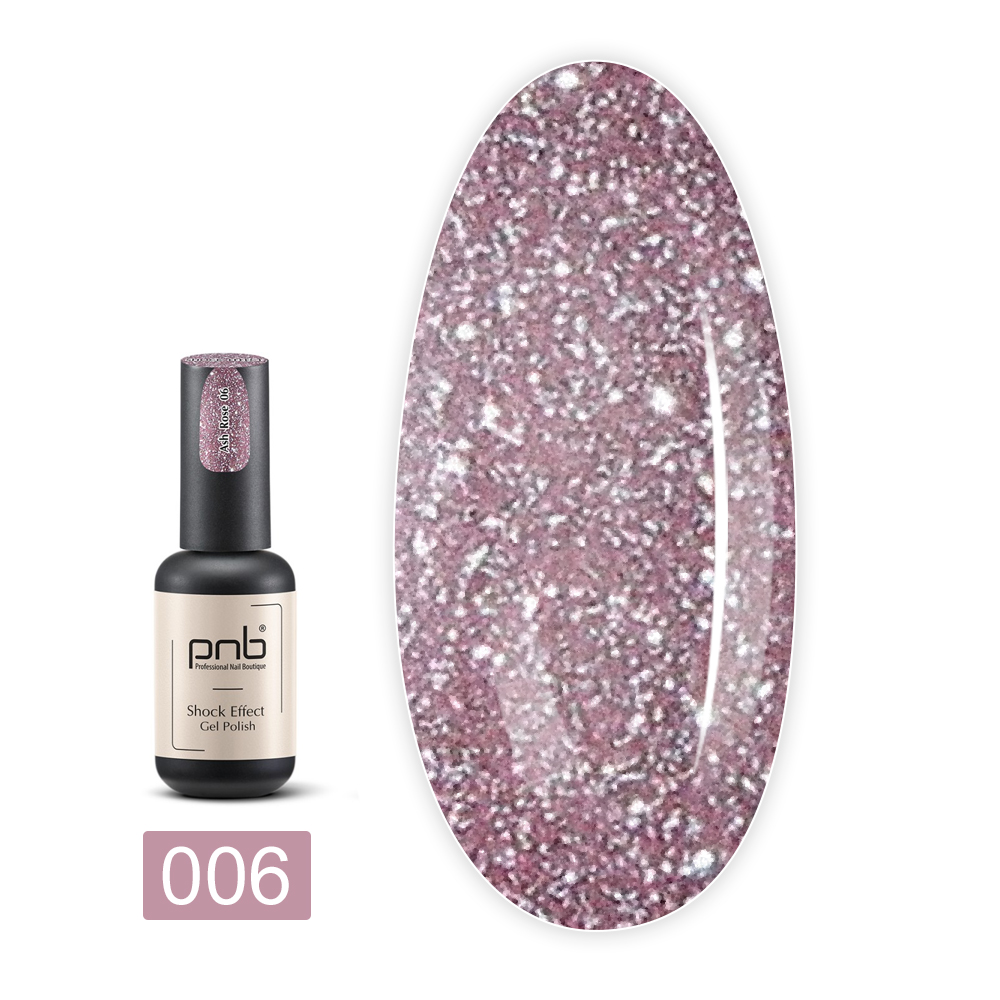Гель лак PNB Shock Effect светоотражающий 8 мл (06)