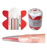 Формы PNB Clear-Pro для моделирования ногтей прозрачные 100 шт/рул