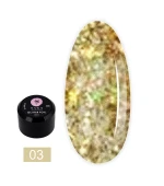 Гель для дизайна Glitter Foill 8 мл (баночка) (03)