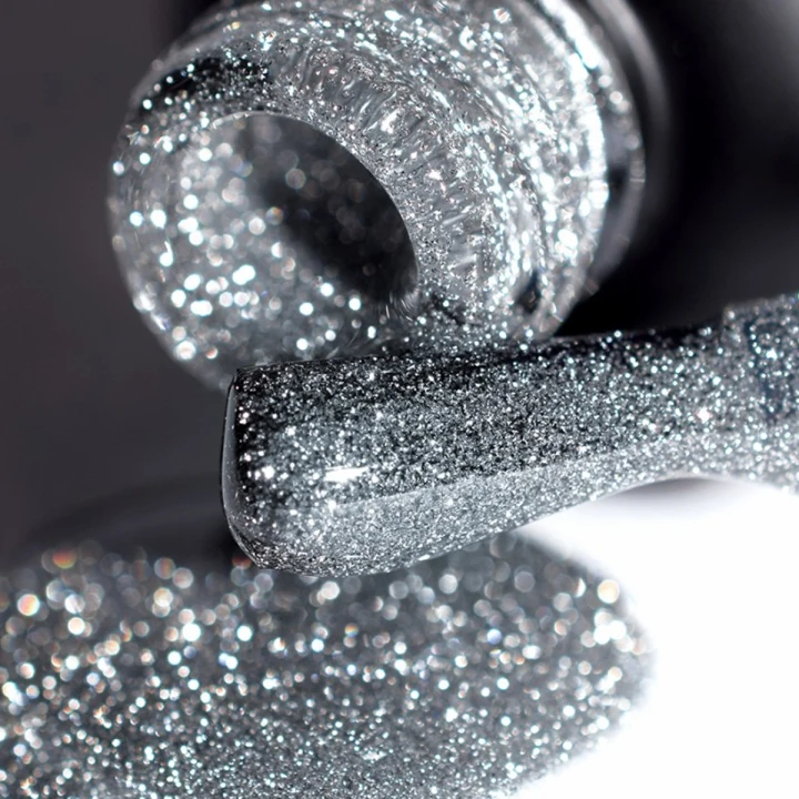 Гель лак PNB Shock Effect светоотражающий 8 мл (01)