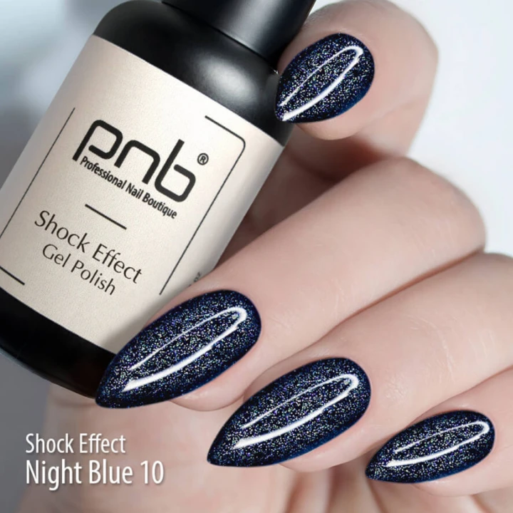 Гель лак PNB Shock Effect светоотражающий 8 мл (10)