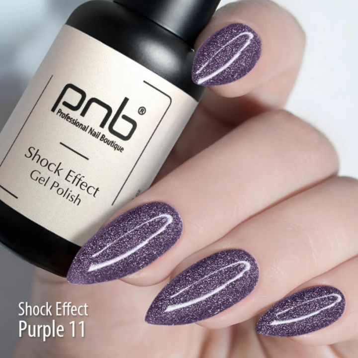 Гель лак PNB Shock Effect светоотражающий 8 мл (11)
