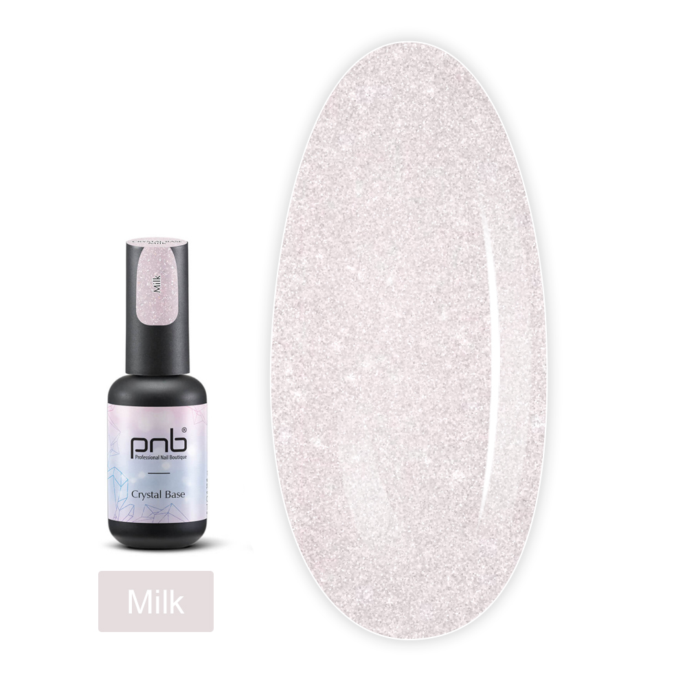 База PNB Crystal Base светоотражающая 8 мл (Молочная)