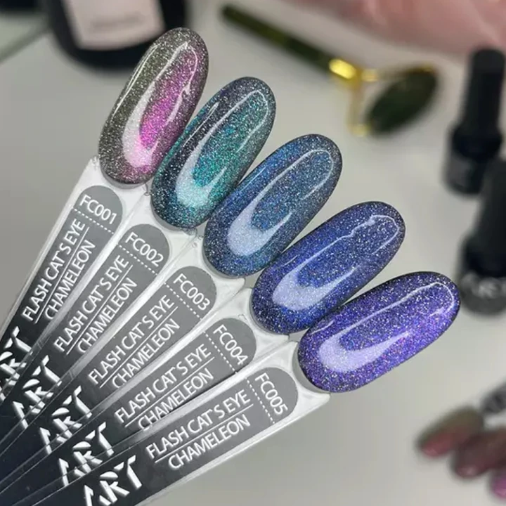 Гель-лак ART In Detail Cat Flash Chameleon світловідбивний 6 мл (001)