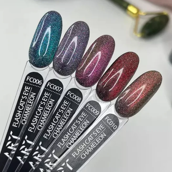 Гель лак ART In Detail Cat Flash Chameleon светоотражающий 6 мл (008)