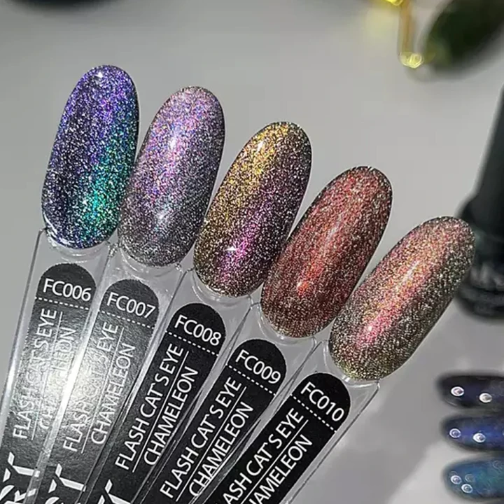 Гель лак ART In Detail Cat Flash Chameleon светоотражающий 6 мл (010)