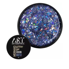 Гель з блискітками ART In Detail Mermaid Glitter Gel 5 мл (008)