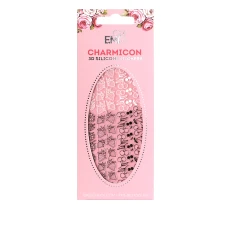 Наклейки для ногтей E.MI Charmicon 3D Silicone Stickers (Ягоды № 44 черные/белые)
