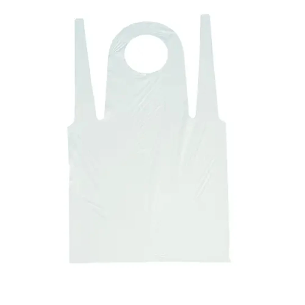 Фартук ПМ полиэтилен 80х125 см 50 шт/уп белый