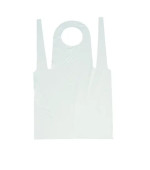 Фартух ПМ поліетилен 80х125 см 50 шт/уп білий