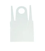 Фартук ПМ полиэтилен 80х125 см 50 шт/уп белый