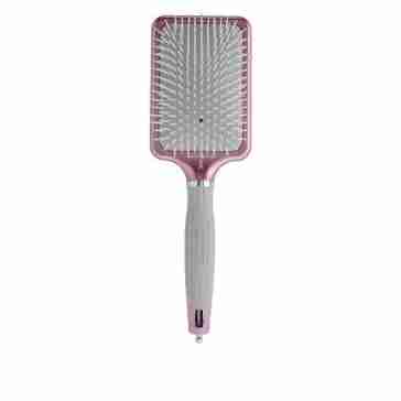 Брашинг Olivia Garden Nano Termic Thin Pink Edition 2020 Styler Paddle Brush