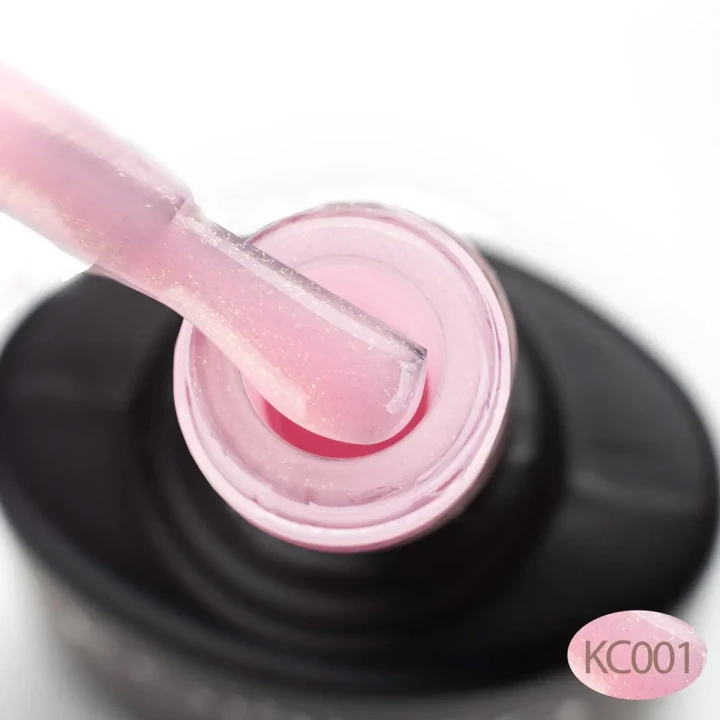 База KOMILFO KC Glitter Rubber French Base 15 мл (001)