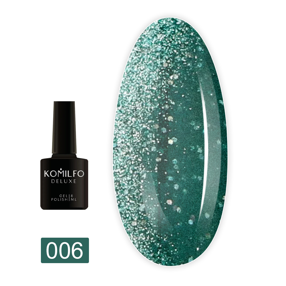 Гель лак KOMILFO Fairytale Cat Eye 8 мл (006)
