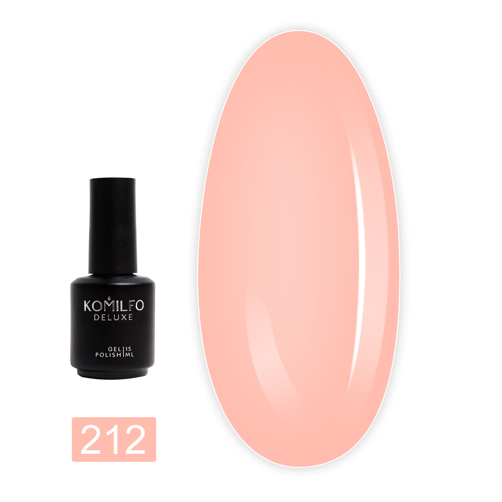 Гель лак KOMILFO Deluxe Series 15 мл (212)