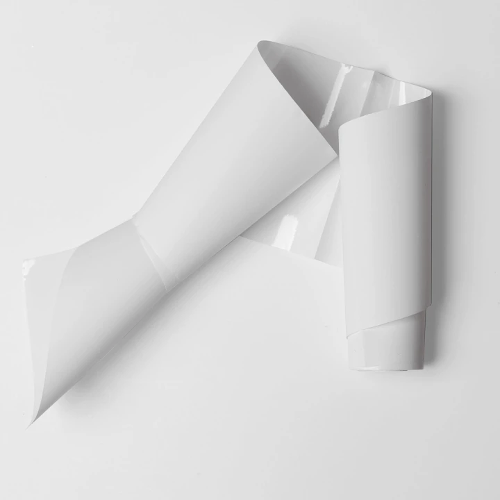 Фольга для лиття та кракелюра KOMILFO (Біла матова)