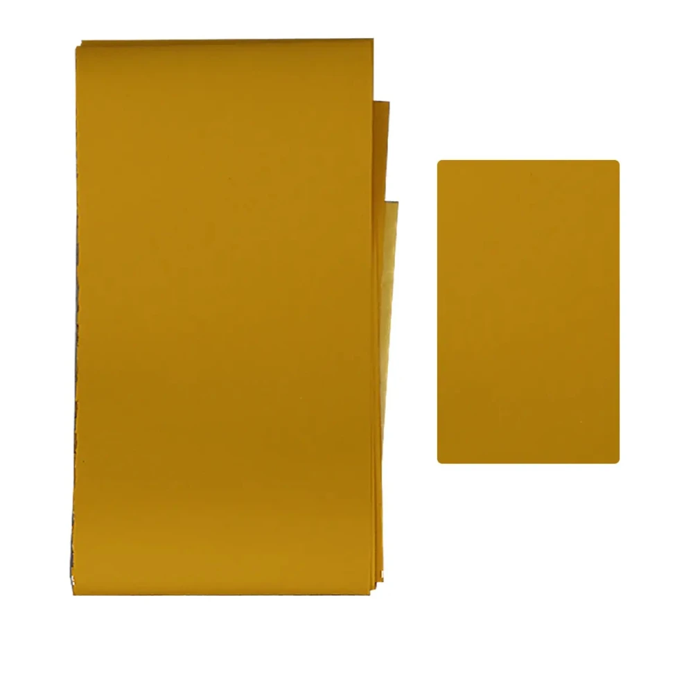 Фольга для лиття та кракелюра KOMILFO (Темно-жовта матова)