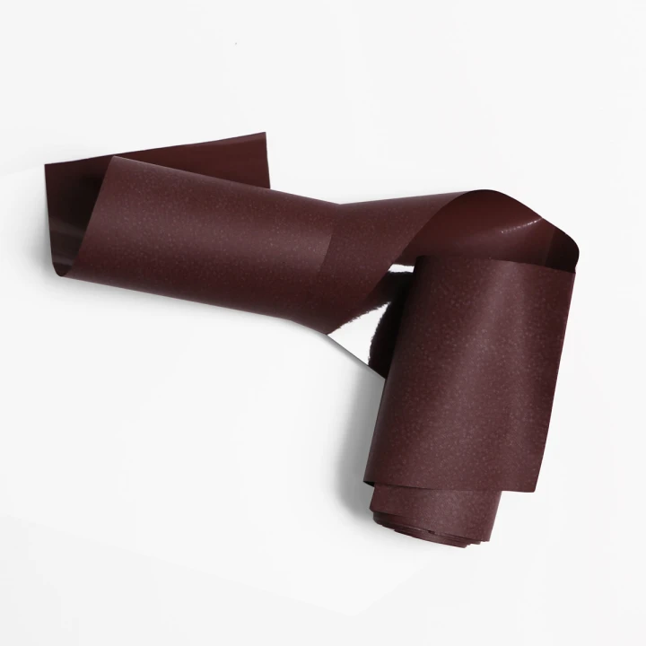 Фольга для лиття та кракелюра KOMILFO (Темно-коричнева матова)