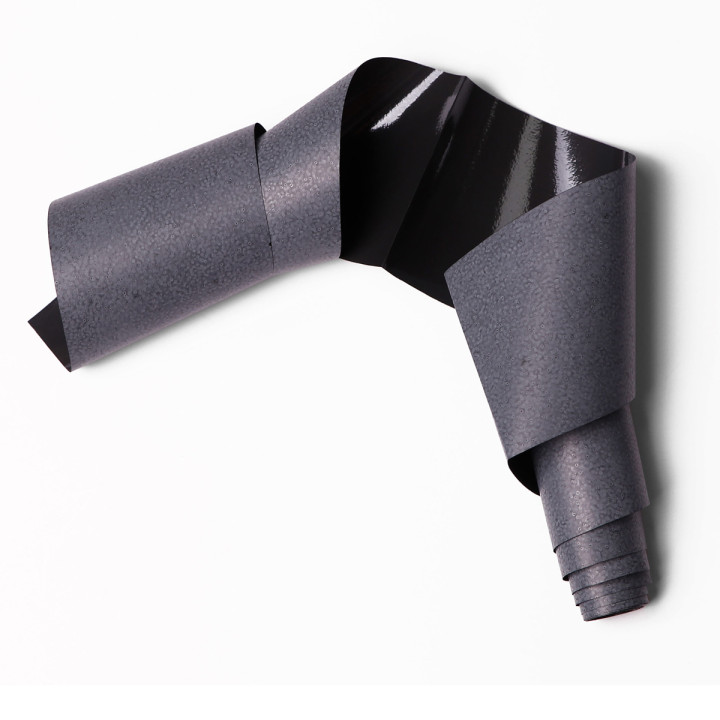 Фольга для литья и кракелюра KOMILFO (Черная матовая)