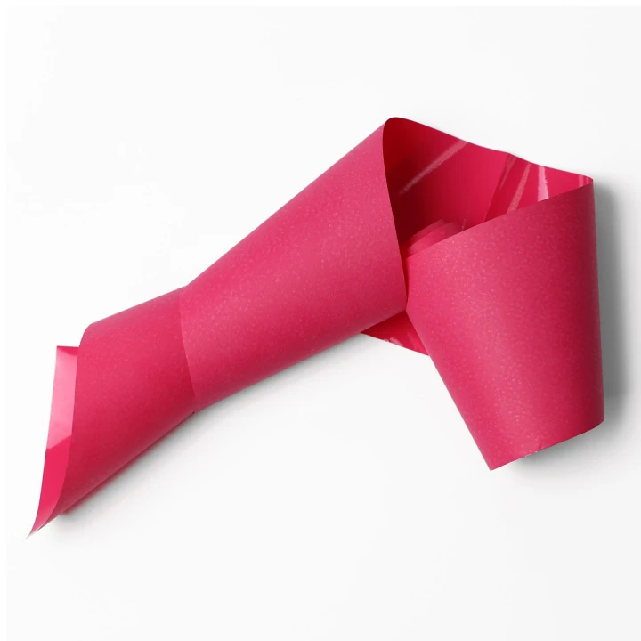 Фольга для лиття та кракелюра KOMILFO (Яскраво-рожева матова)