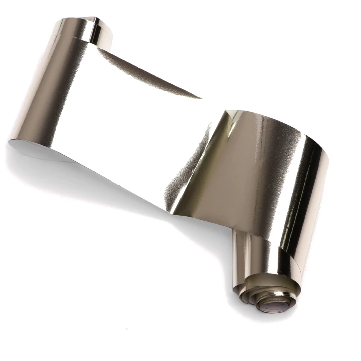 Фольга для лиття та кракелюра KOMILFO (Біле золото глянцева)