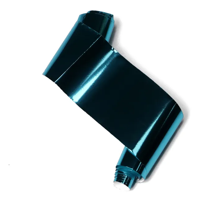 Фольга для лиття та кракелюра KOMILFO (Бірюза глянцева)