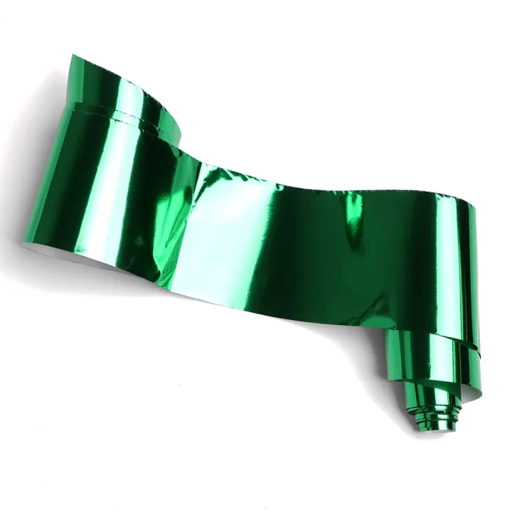 Фольга для литья и кракелюра KOMILFO (Зеленая глянцевая)