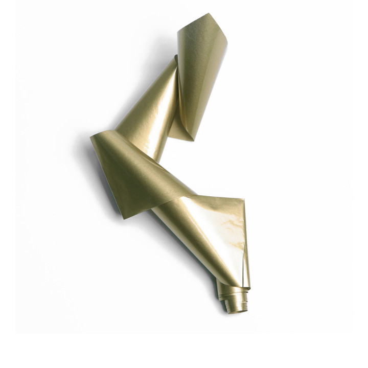 Фольга для лиття та кракелюра KOMILFO (Золото-сатин)