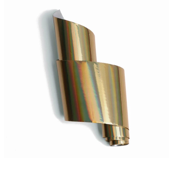 Фольга для лиття та кракелюра KOMILFO (золото голограмма)