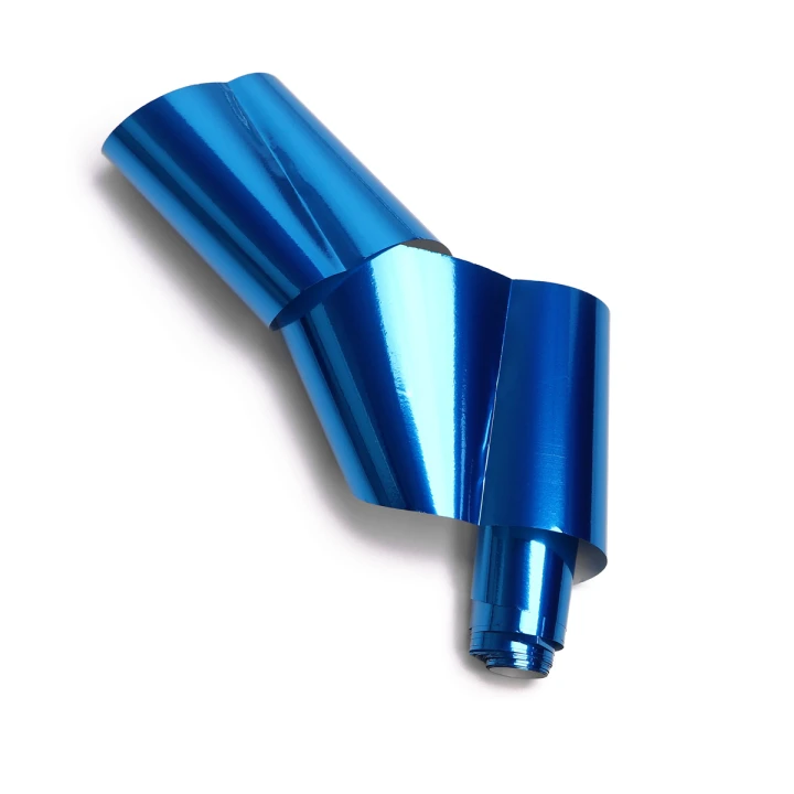 Фольга для лиття та кракелюра KOMILFO (Синя глянцева)