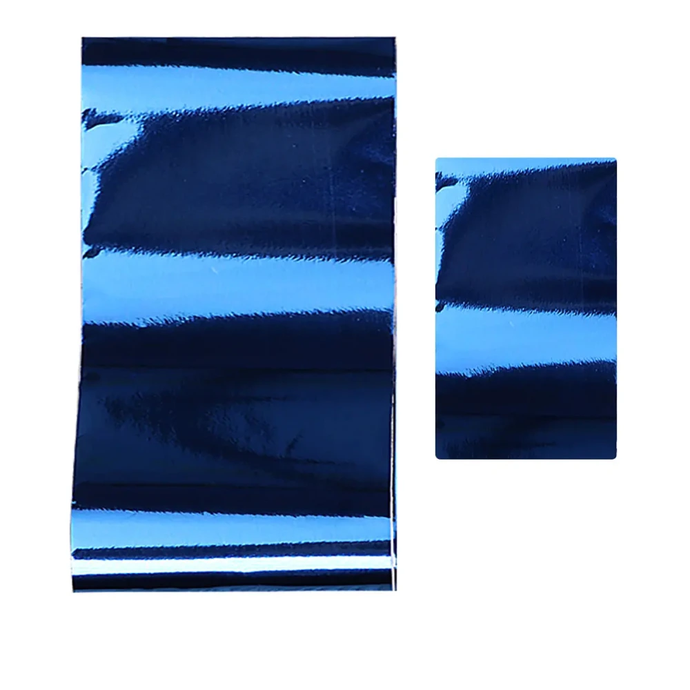 Фольга для лиття та кракелюра KOMILFO (Темно-блакитна глянцева)