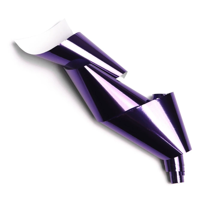 Фольга для лиття та кракелюра KOMILFO (Фіолетова глянцева)