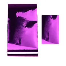 Фольга для лиття та кракелюра KOMILFO (Фуксія глянцева)