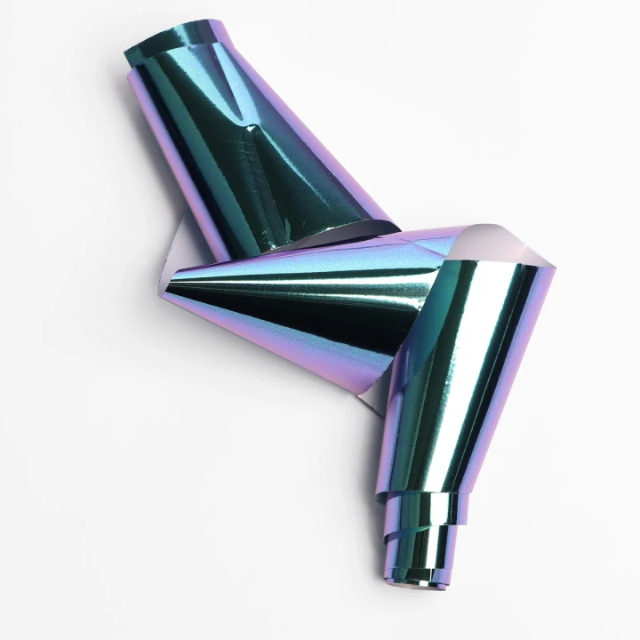 Фольга для литья и кракелюра KOMILFO (Хамелеон глянцевая)