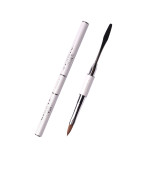 Кисточка KOMILFO Double Metal SpatulaAcrylicl 8 (Kolinsky)