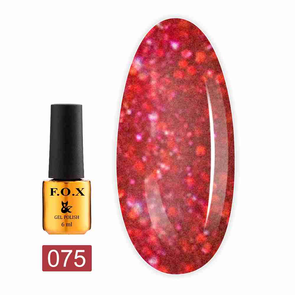 Гель-лак FOX Gold Pigment 6 мл (075)