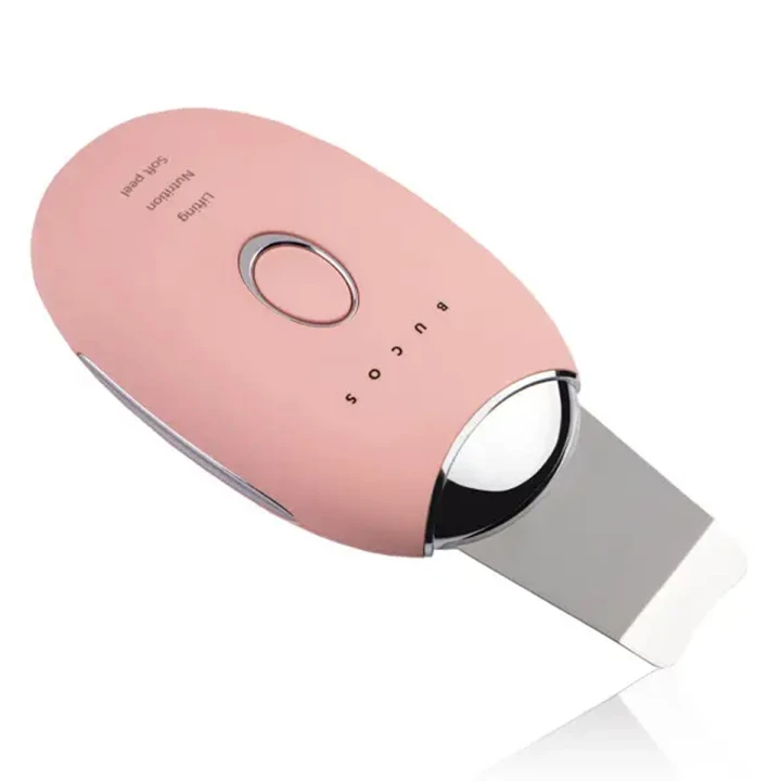 Щетка очищающая для лица Bucos Ultrasonic Ion Cleaner U1 (Персиковый)