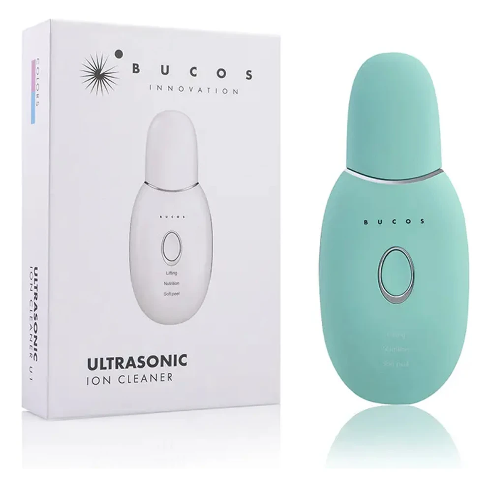 Щетка очищающая для лица Bucos Ultrasonic Ion Cleaner U1 (Мятный)