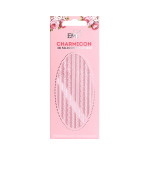 Наклейки для ногтей E.MI Charmicon 3D Silicone Stickers (Орнамент Mix белый № 2)