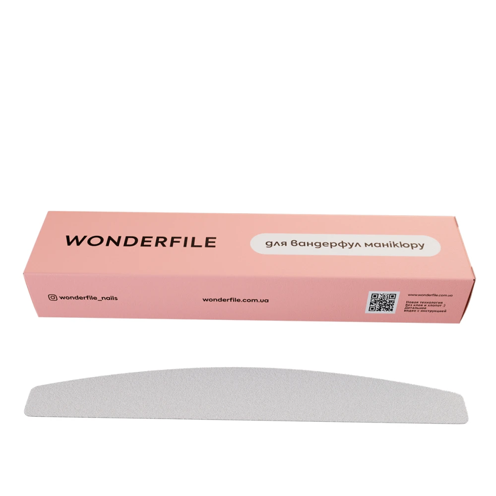 Файлы клеевые Wonderfile полумесяц 162/24 (50 шт) (150 grit)