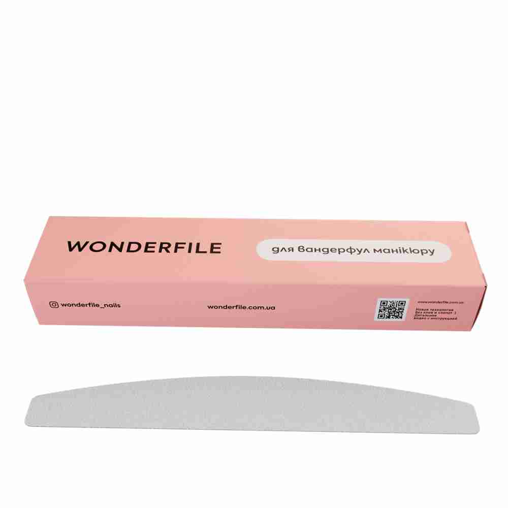 Файли клейові Wonderfile півмісяць 162/24 (50 шт) (240 grit)