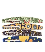 Пилка Wonderfile Полумесяц с принтом на деревянной основе на пене 25 шт (180/240 grit)