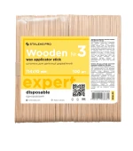 Штапель №3 Сталекс для депиляции деревянный (лопатка) EXPERT 30 (100 шт)