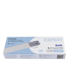 Набор сменных белых файлов для прямой пилы (на мягкой основе) Сталекс EXPERT 20 (30 шт) PAPMAM (100 grit)